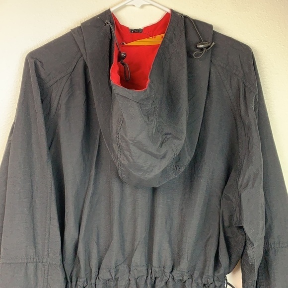 Outdoors Summit Anorak black multi pocket hooded utility weather rain jacket EUC - Picture 2 of 16